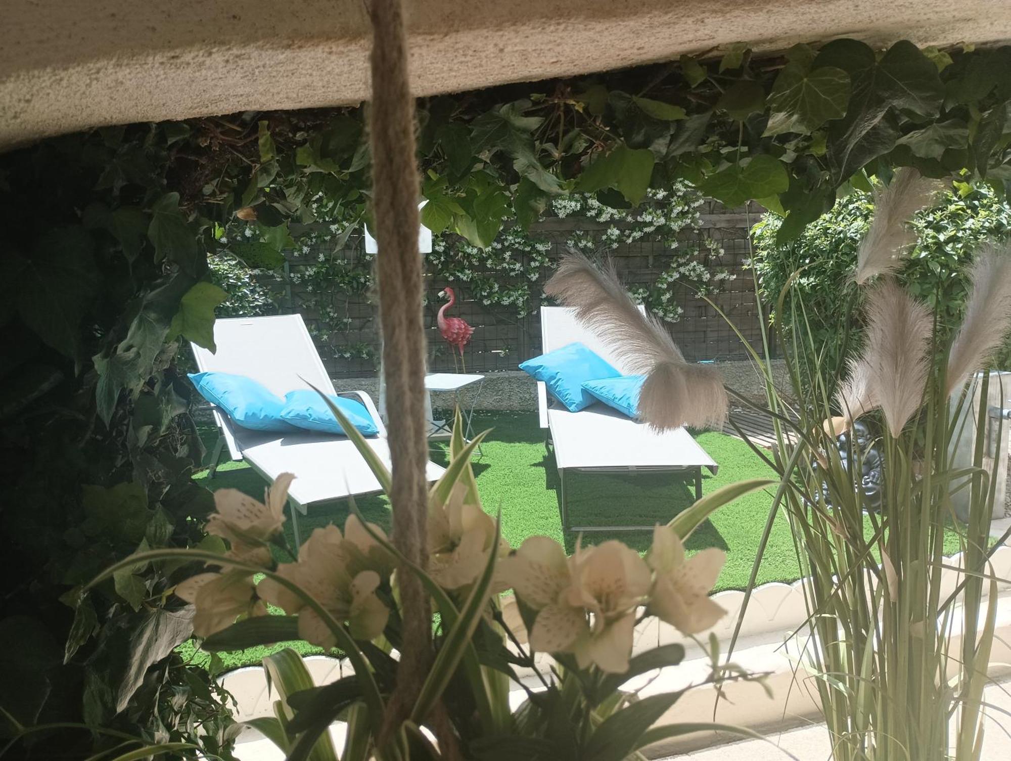 Ferienwohnung Mimilou Mont St Loup Piscine Privee Agde Zimmer foto